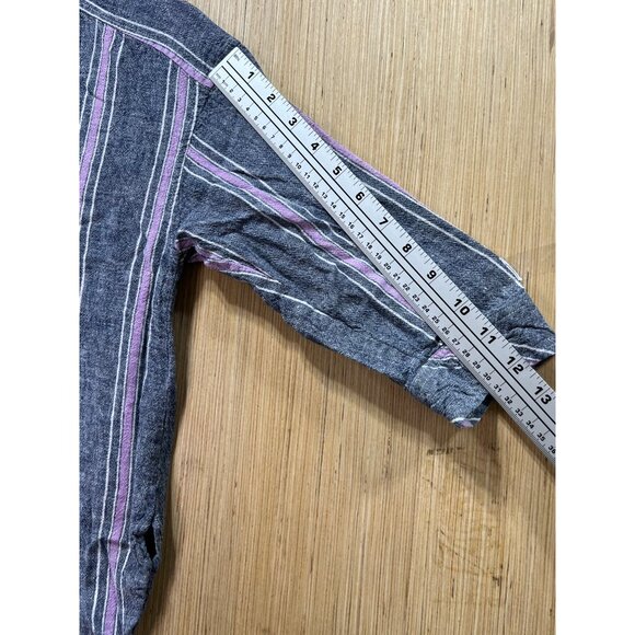 Laundry By Shelly Segal - Women's Casual Blouse - Grey - Small - Picture 3 of 16